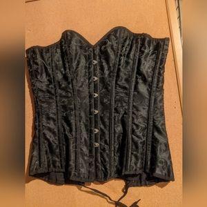 Women's Black Corset M/L Size 6-8